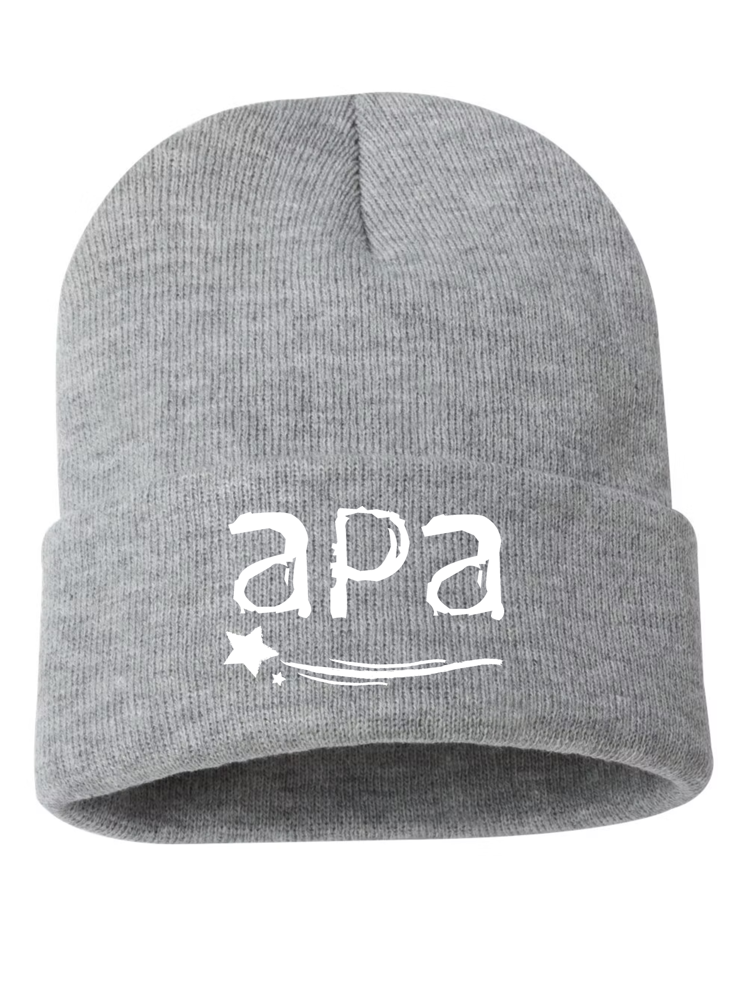 APA Embroidered Holiday Beanie