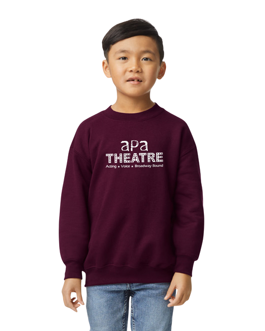 APA Theatre Maroon Crewneck