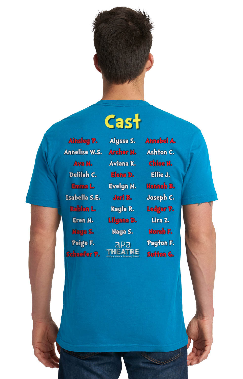 Seussical Jr. Cast T-Shirt