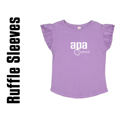 Toddler Ruffle Sleeve T