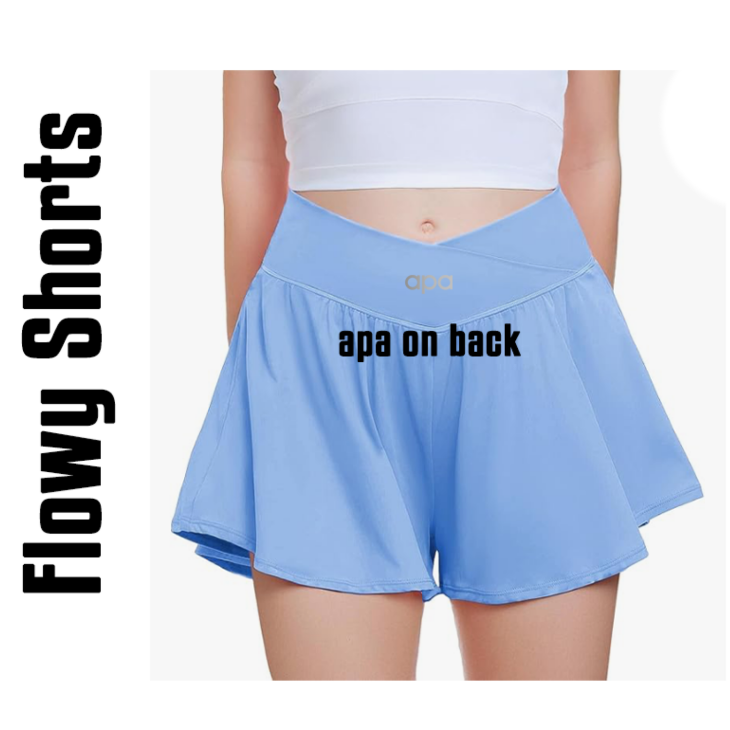 Crossover Flowy Shorts