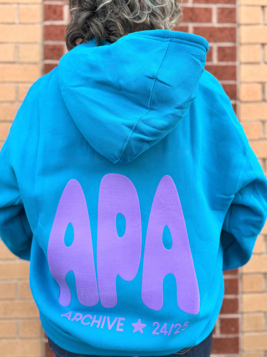 Limited Edition APA Hoodie (ELECTRIC BLUE)