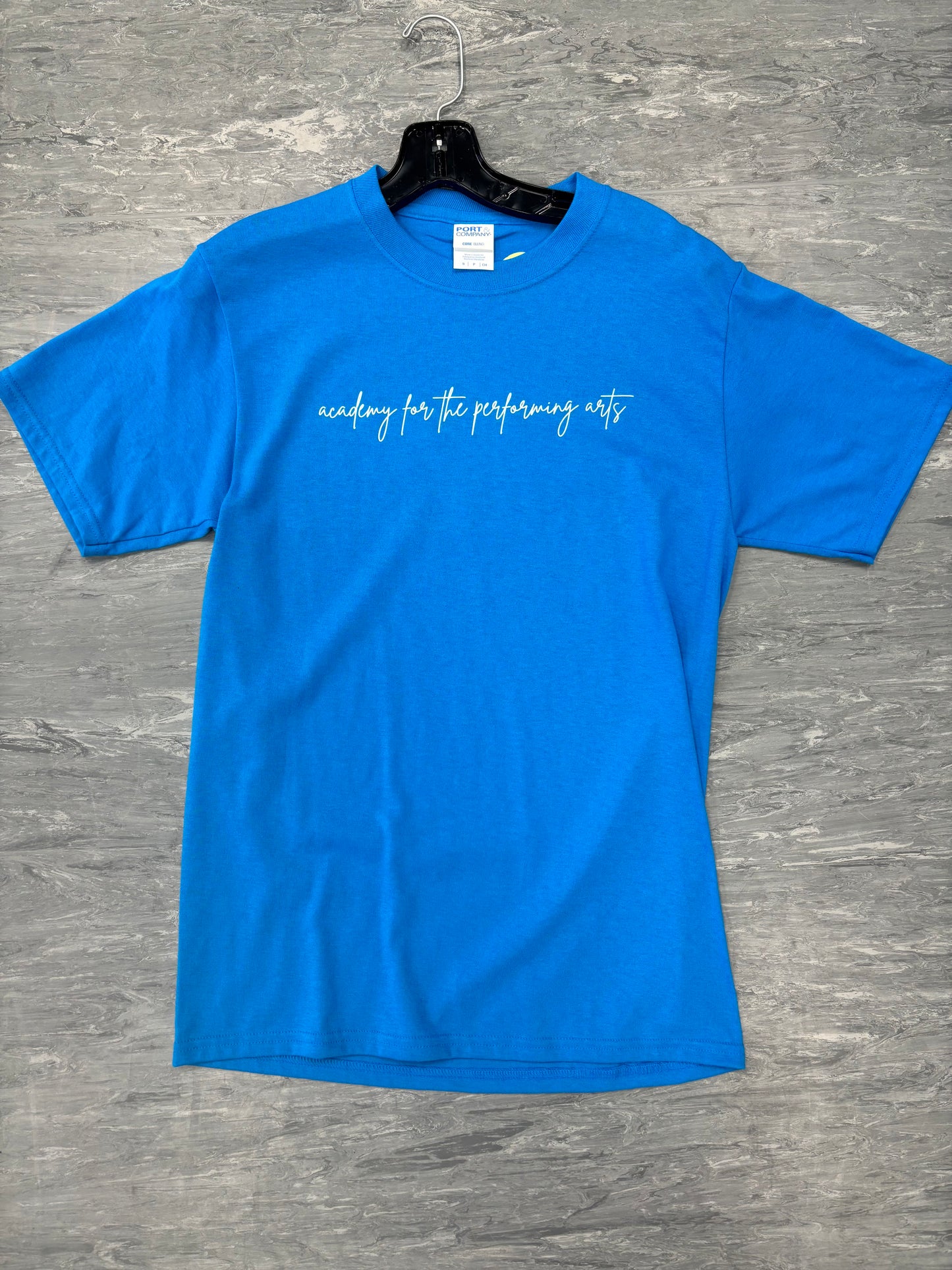 Teal Shirt W/ Cursive Logo