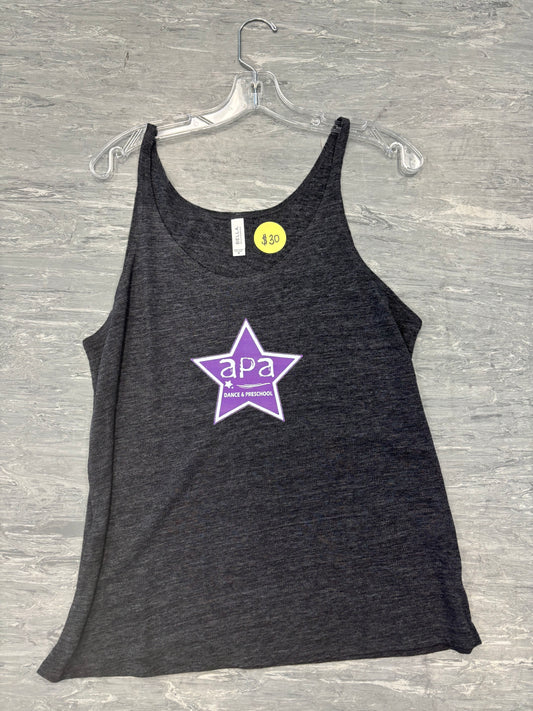 Charcoal Tank w/ Purple Star Logo