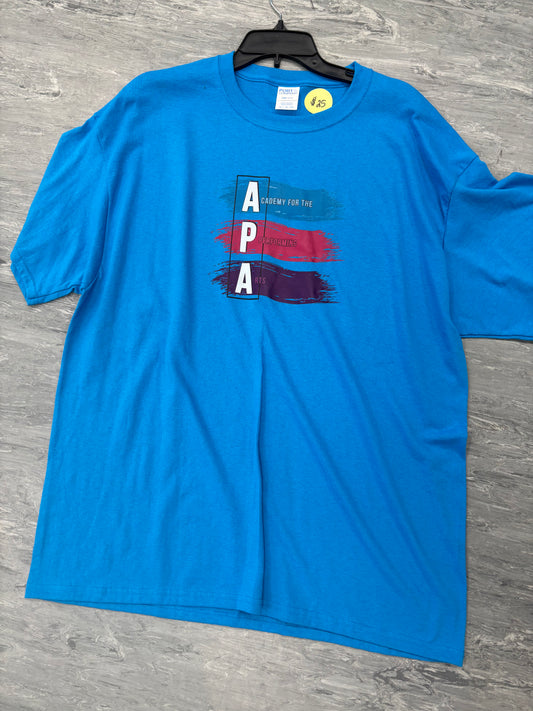 Teal Shirt w/ APA Colors Logo