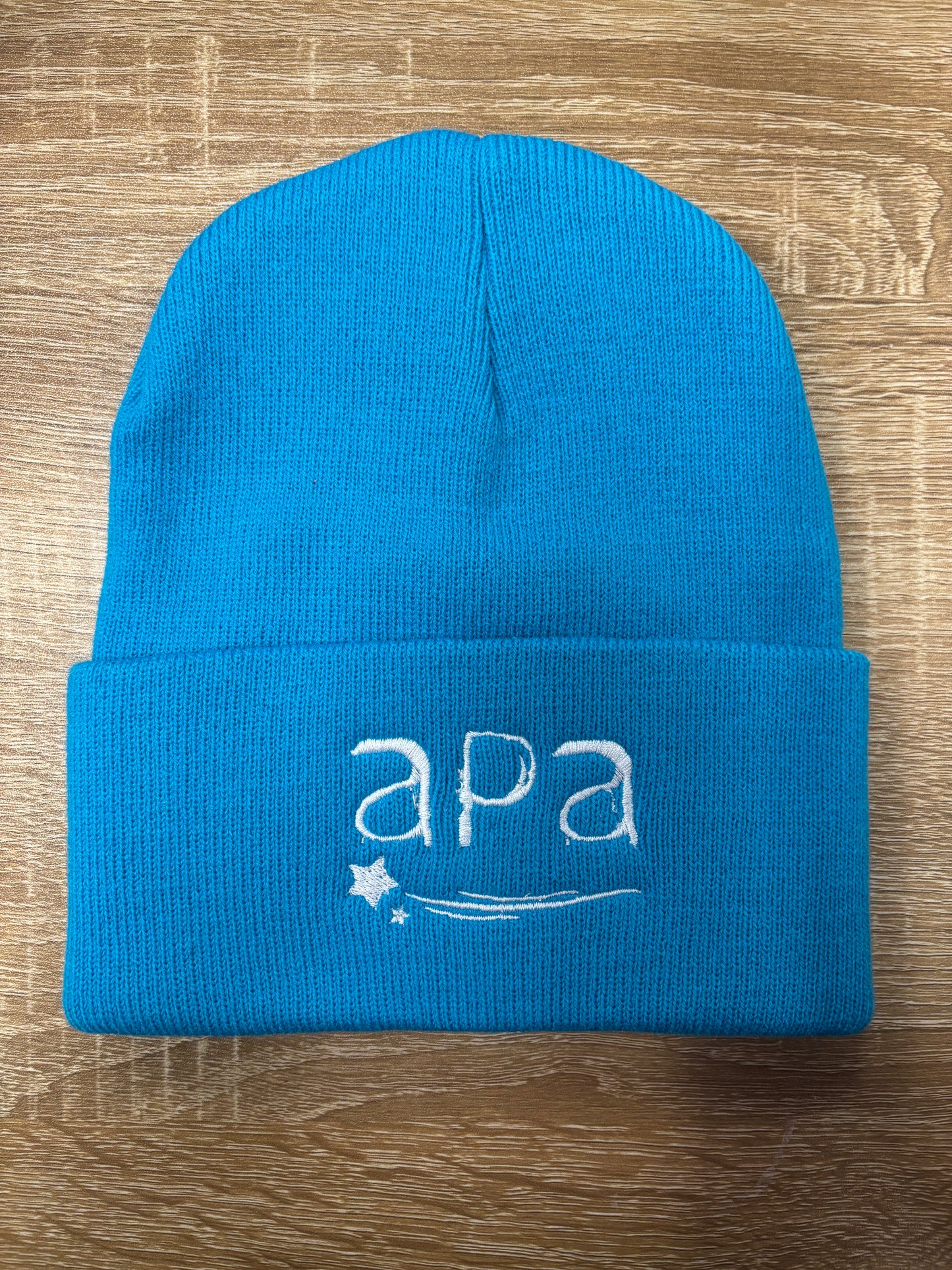 APA Embroidered Neon Beanie (Pink, Purple, & Blue Available!)