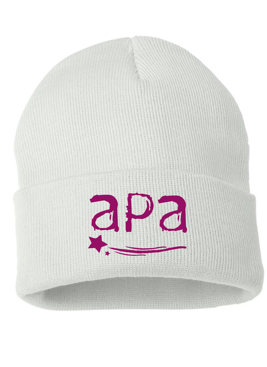 APA Embroidered Holiday Beanie