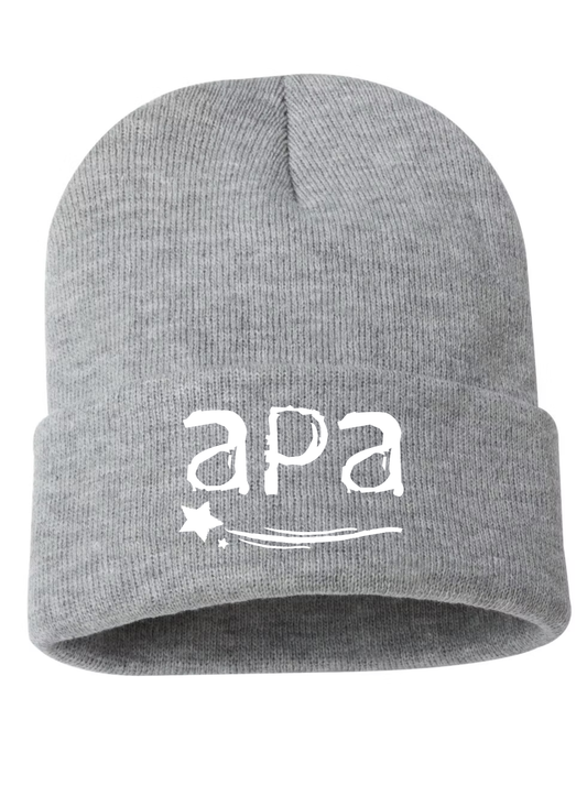APA Embroidered Holiday Beanie