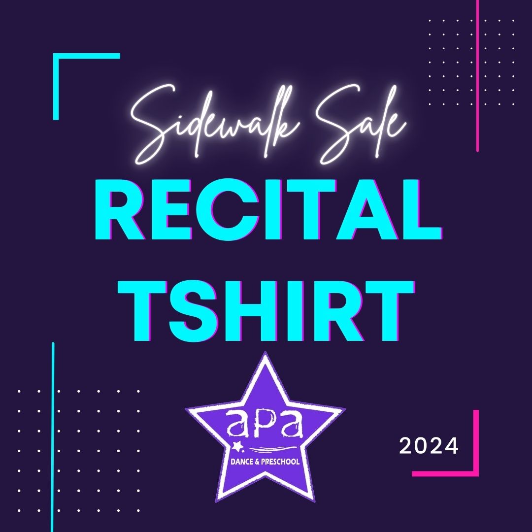 APA Recital 2024 Shirt ($5)