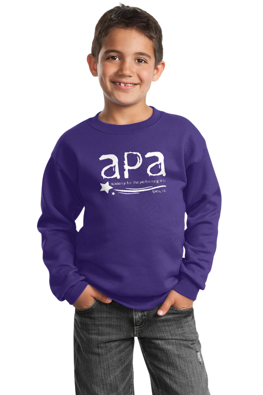 Purple Crewneck Sweatshirt