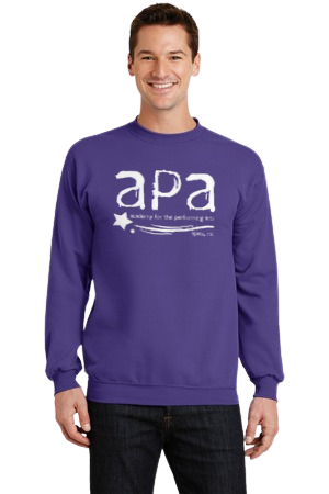 Purple Crewneck Sweatshirt